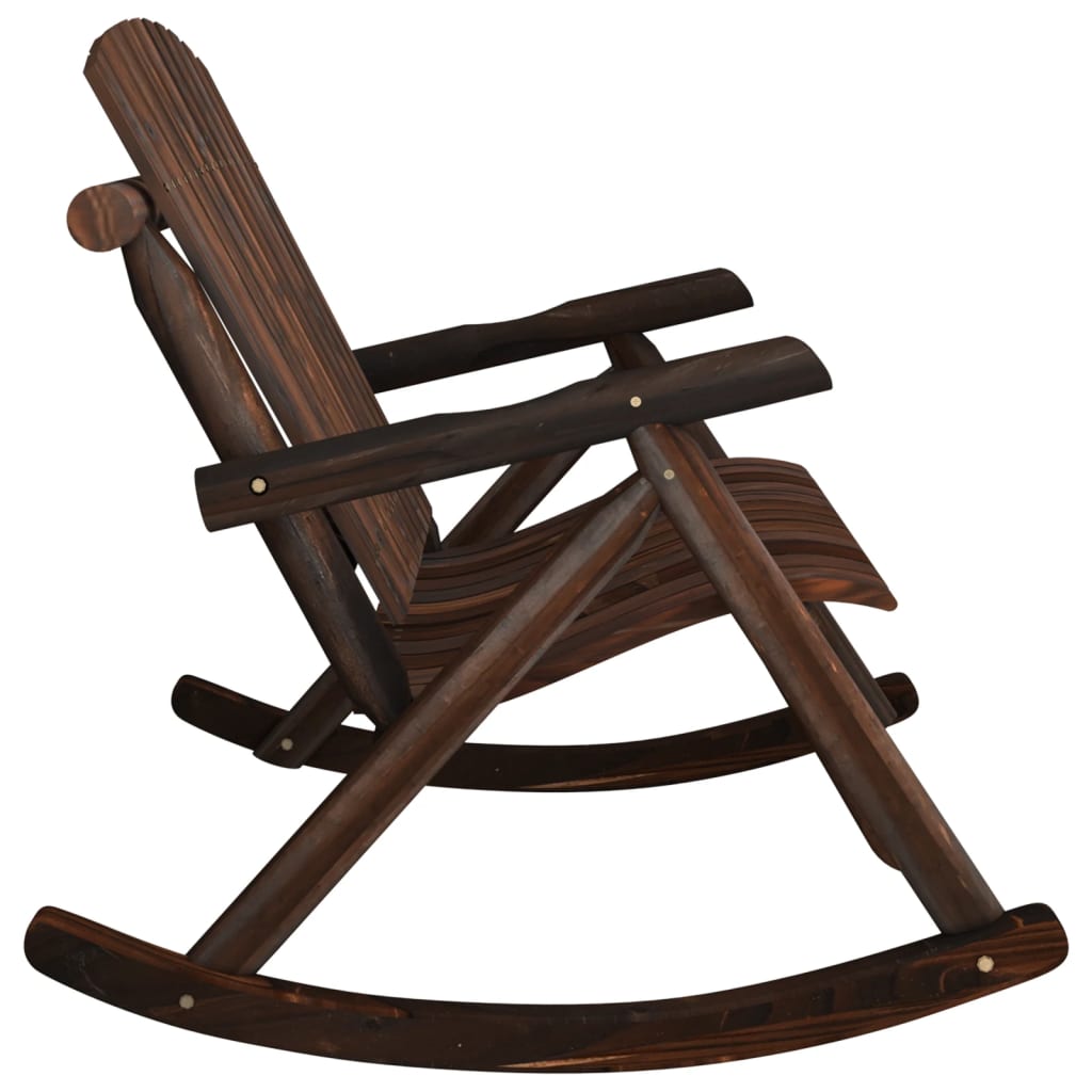 Schommelbank 2-Zits 123X96X102 Cm Massief Vurenhout