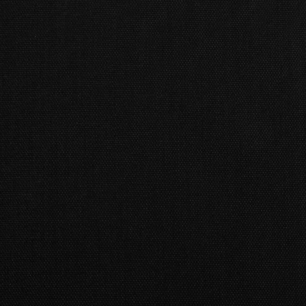 Hondenfietskar Oxford Stof En Ijzer Zwart