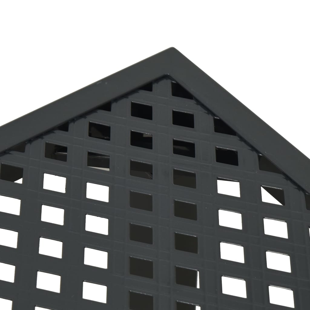 Tuintafel Staal Antracietkleurig