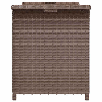 Tuinbank Met Kussen Poly Rattan