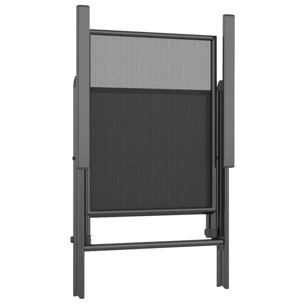 5-Delige Tuinset Staal Antracietkleurig