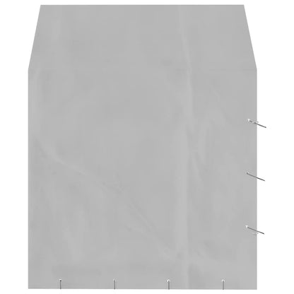 Hondenkennel Met Dak 2X2X2,5 M Gegalvaniseerd Staal Zilver