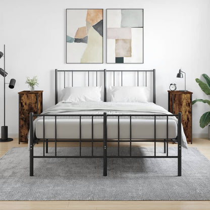 Nachtkastje 32X42X80 Cm Bewerkt Hout Bruin Eikenkleur