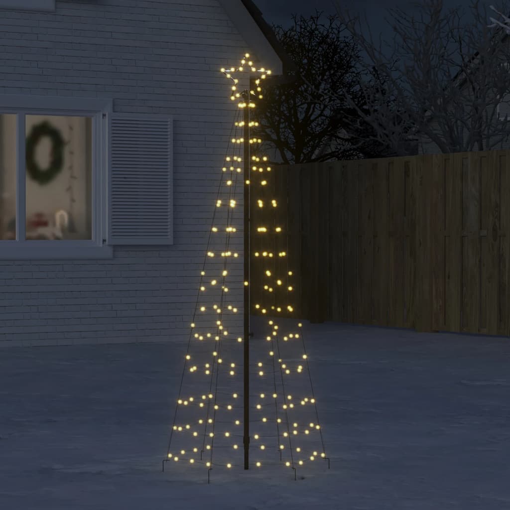 Led-Kerstboom Met Spikes 1534 Leds Warm Wit Warmwit