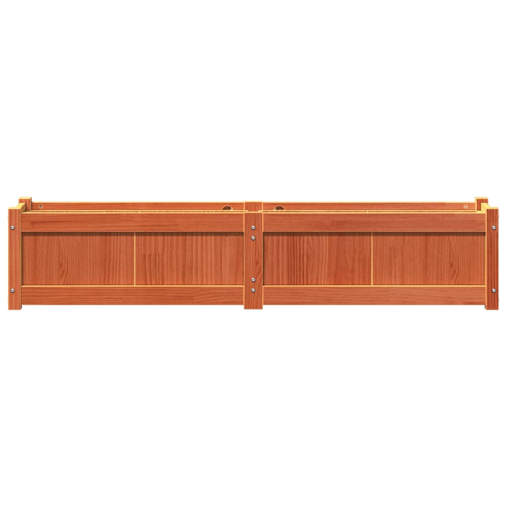 Plantenbakken Cm Massief Grenenhout Wasbruin