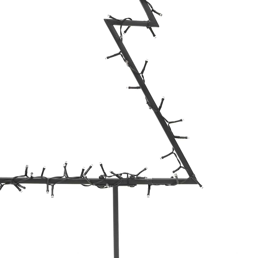 Kerstverlichting Kerstboom Met Grondpinnen 80 Led's 60 Cm