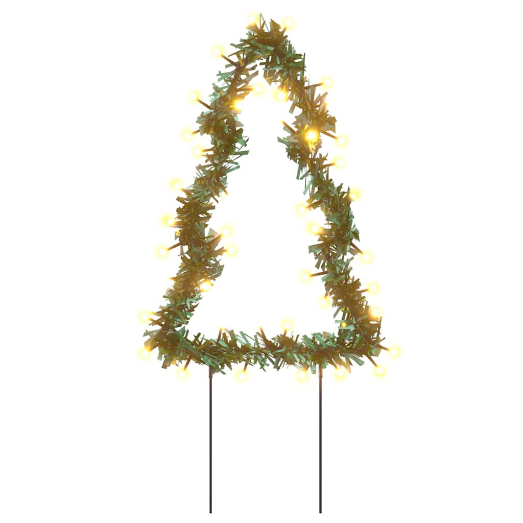 Kerstverlichting Kerstboom Met Grondpinnen 50 Led's 30 Cm