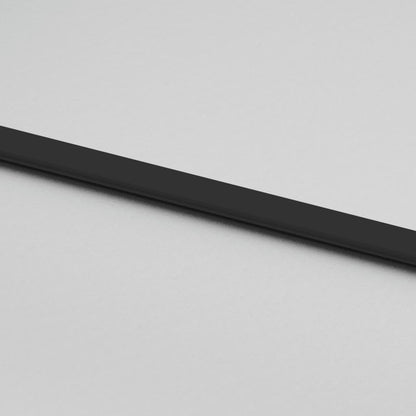 Schuifdeur 90X205 Cm Gehard Glas En Aluminium Zwart