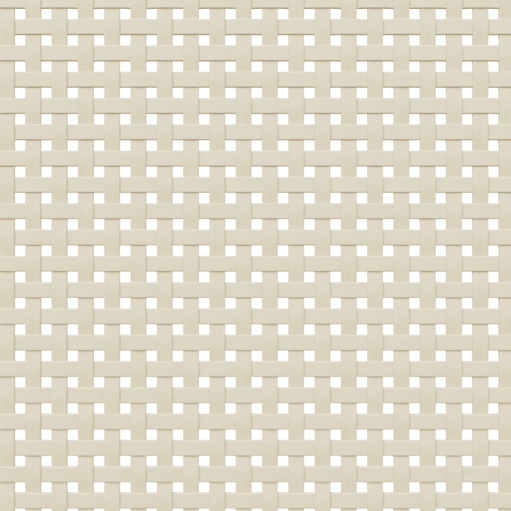 Nachtkastje Senja Rattan-Look 40X35X65 Cm Grenenhout