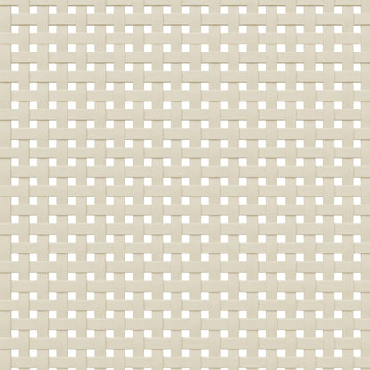 Kledingkast Senja 90X55X175 Cm Rattan Look Grenenhout Wit