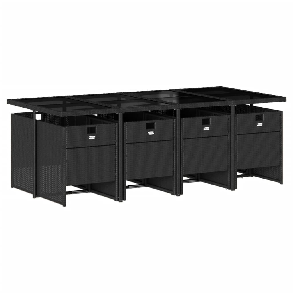 9-Delige Tuinset Poly Rattan