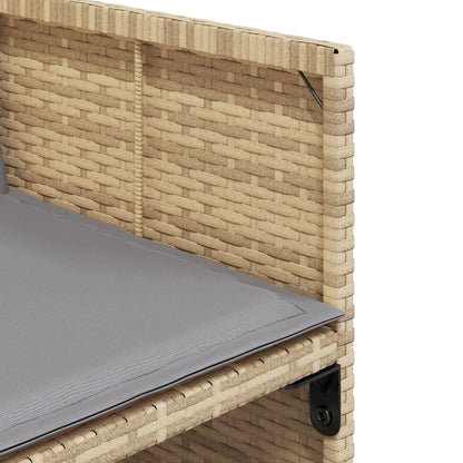 11-Delige Tuinset Met Kussens Poly Rattan