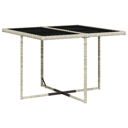 5-Delige Tuinset Met Kussens Poly Rattan