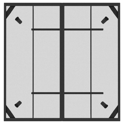 5-Delige Tuinset Metaalgaas Antracietkleurig