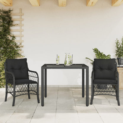 7-Delige Tuinset Met Kussens Poly Rattan