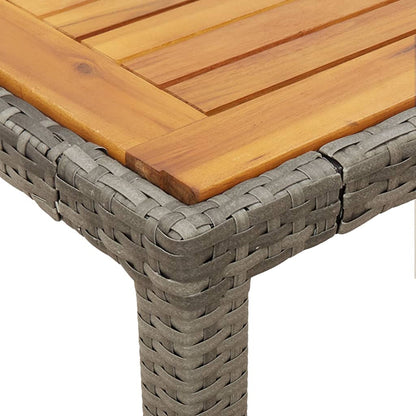 7-Delige Tuinset Met Kussens Poly Rattan