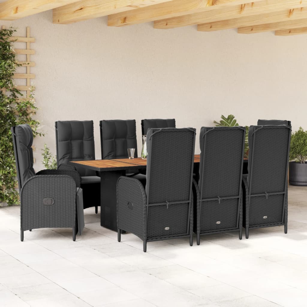 9-Delige Tuinset Poly Rattan