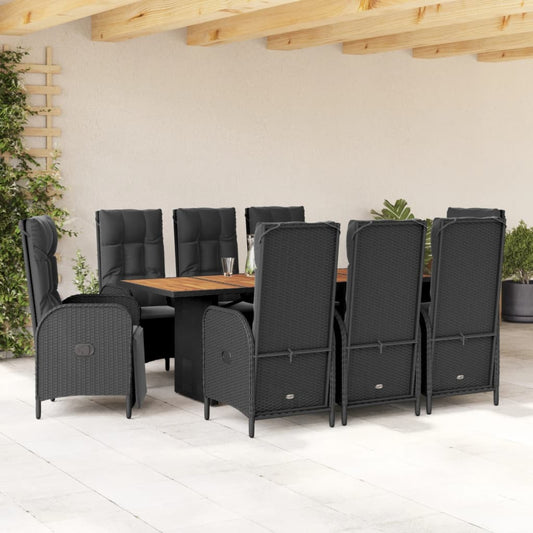 9-Delige Tuinset Poly Rattan