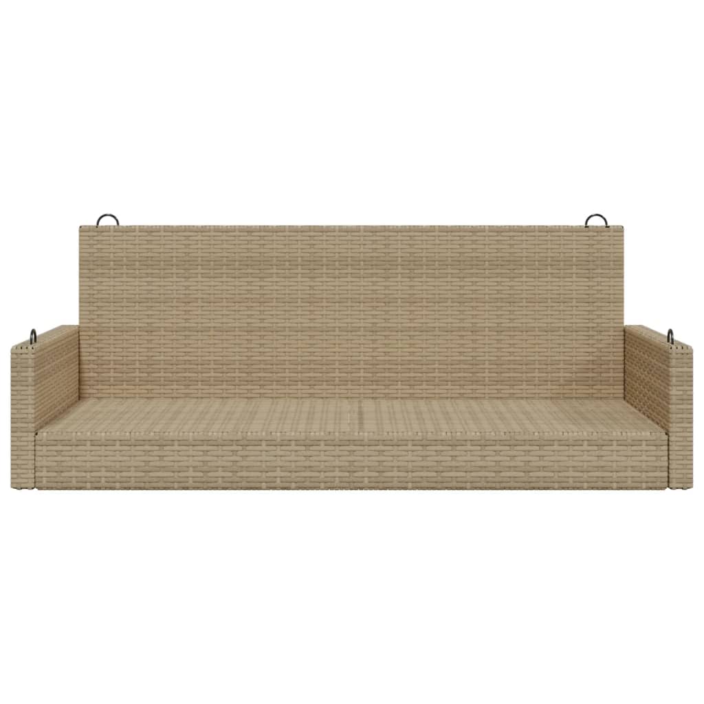 Schommelbank 119X56X48 Cm Poly Rattan