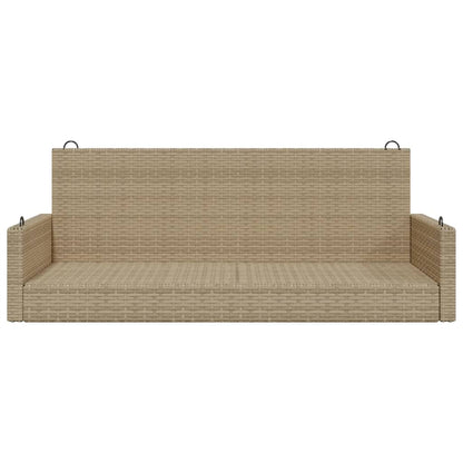 Schommelbank 119X56X48 Cm Poly Rattan