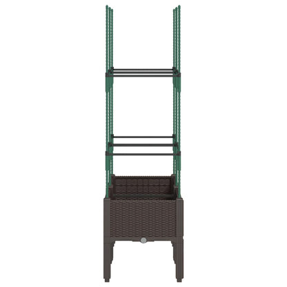 Plantenbak Met Latwerk Polypropeen