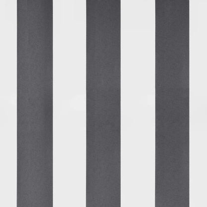 Luifel Handmatig Uittrekbaar En Led 450X300 Cm Antraciet En Wit