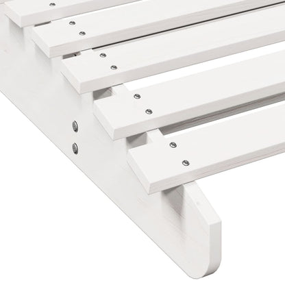 Ligbed 205X80X31,5 Cm Massief Grenenhout