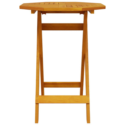 Tuintafel Inklapbaar Ø Massief Acaciahout