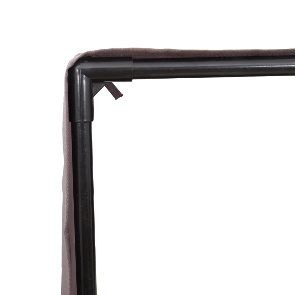 Ligbed Tweepersoons Met Dak En Gordijn Poly Rattan