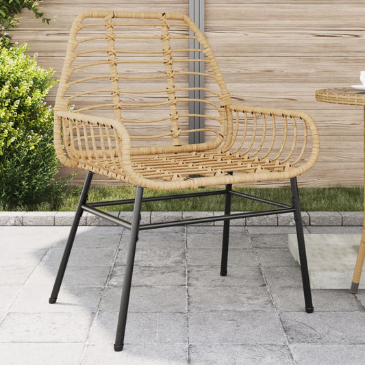 Tuinstoel Poly Rattan 2 St