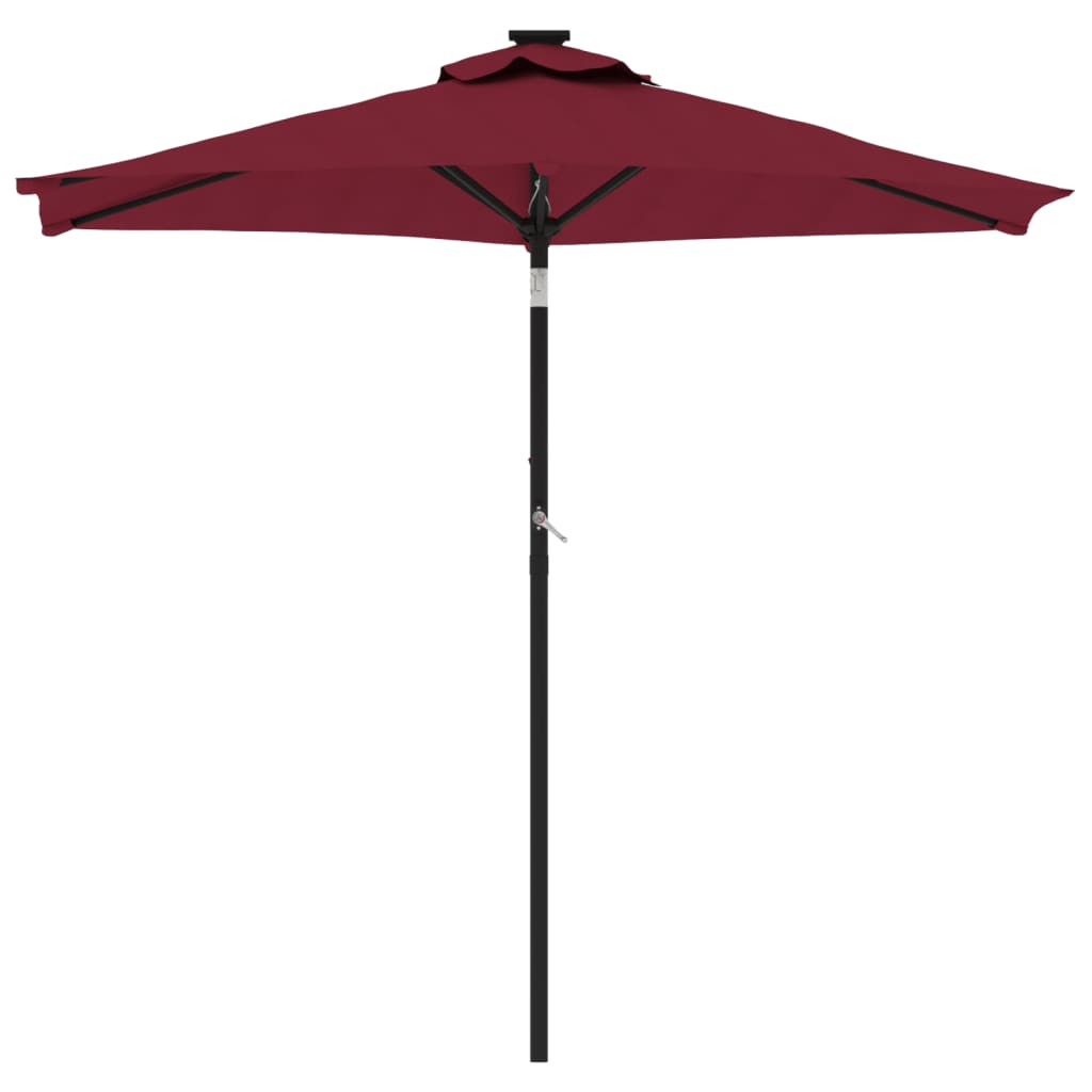 Parasol Met Stalen Paal 225X225X212 Cm
