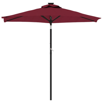 Parasol Met Stalen Paal 225X225X212 Cm