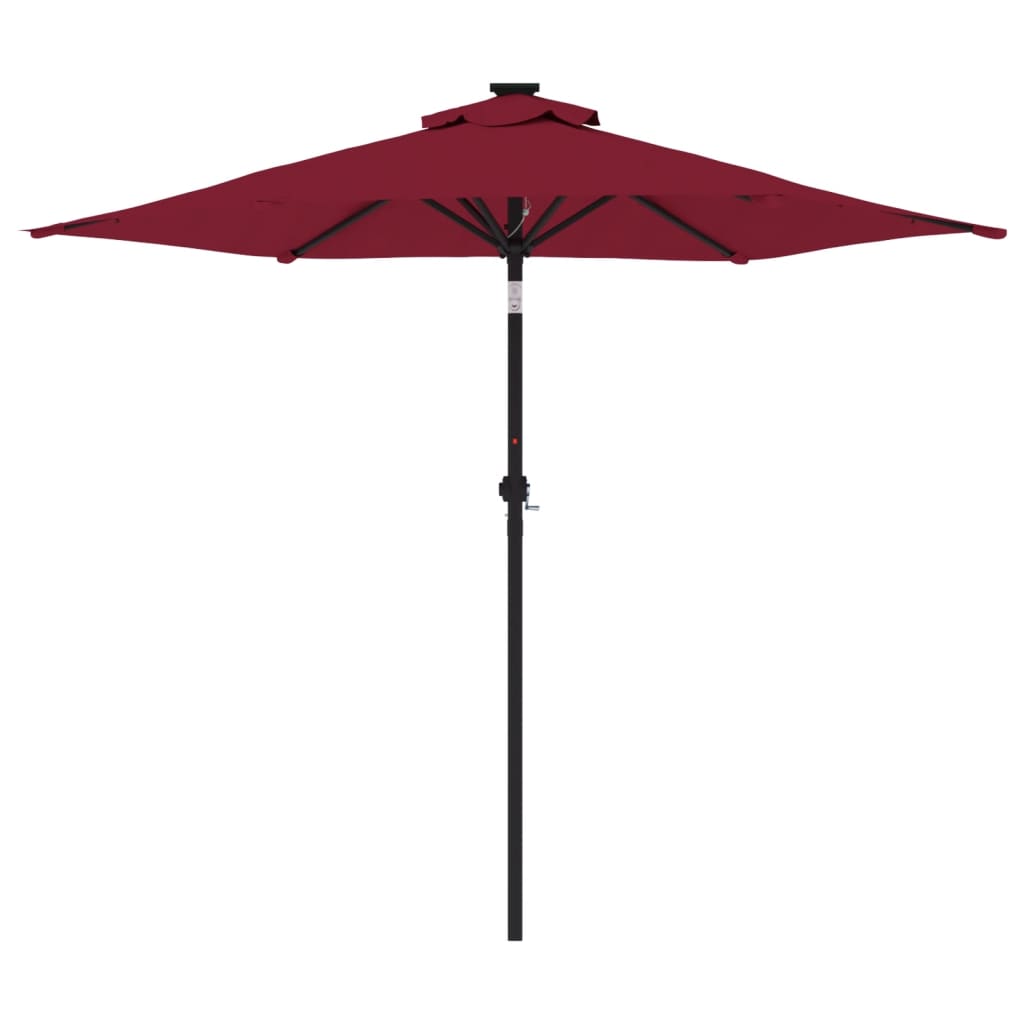 Parasol Met Stalen Paal 225X225X212 Cm