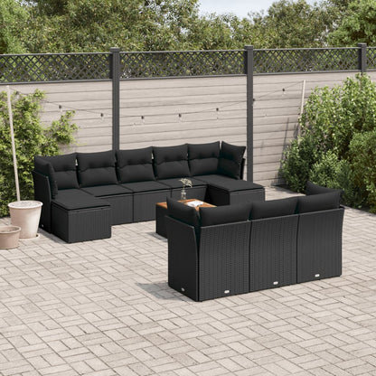 Tuinset Met Kussens Poly Rattan