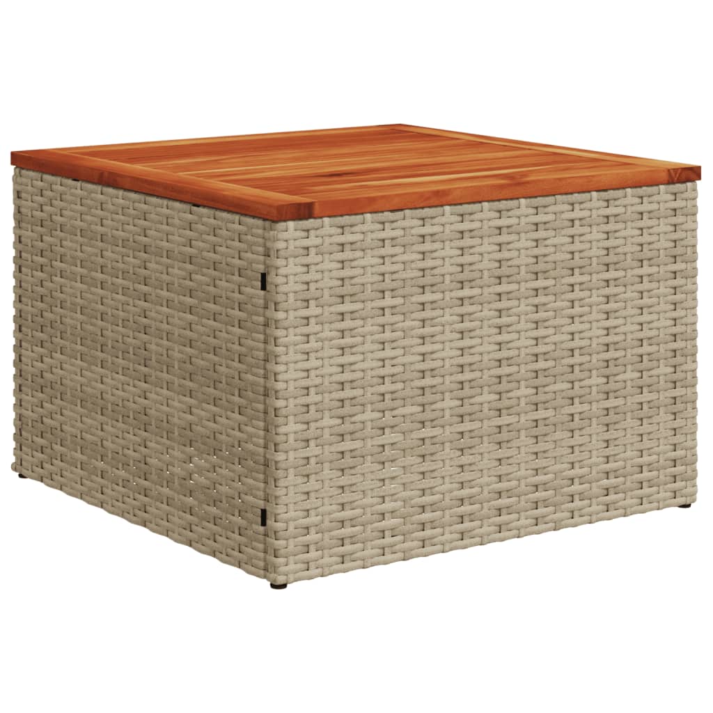 11-Delige Tuinset Met Kussens Poly Rattan