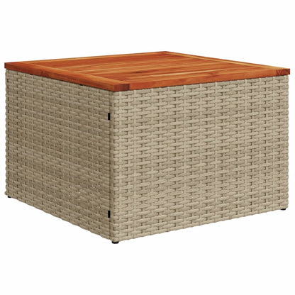 11-Delige Tuinset Met Kussens Poly Rattan