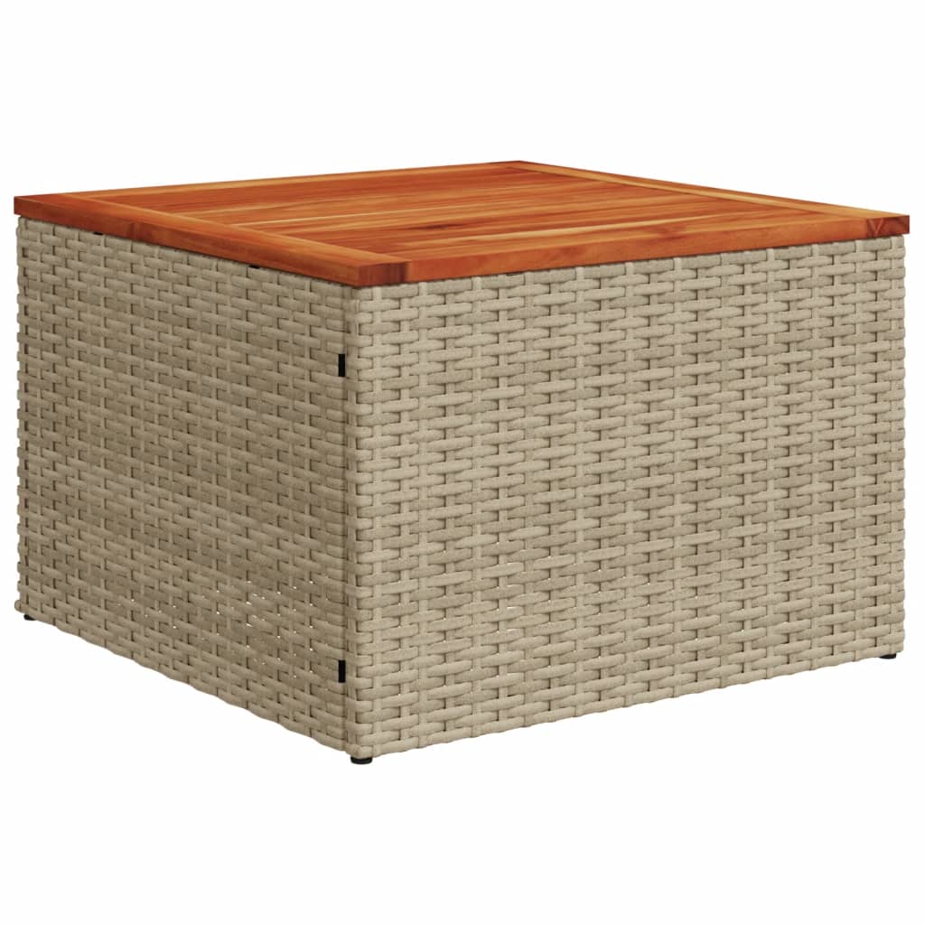 11-Delige Tuinset Met Kussens Poly Rattan