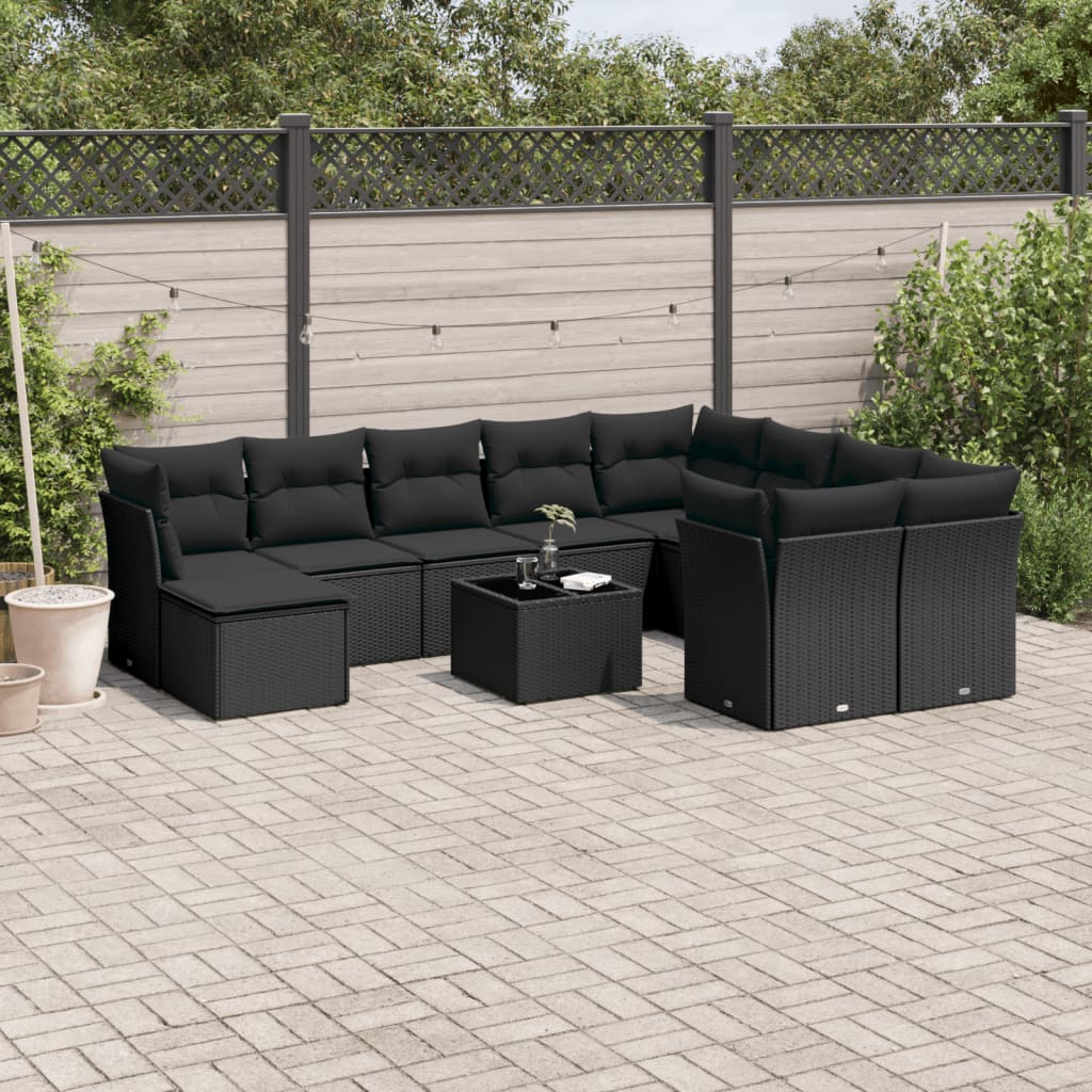 Tuinset Met Kussens Poly Rattan