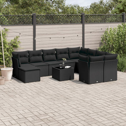 Tuinset Met Kussens Poly Rattan