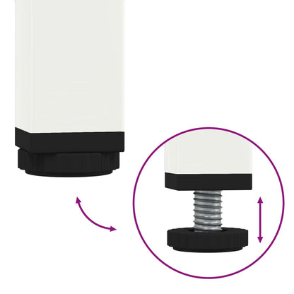 Nachtkastje 36X39X50,5 Cm Staal