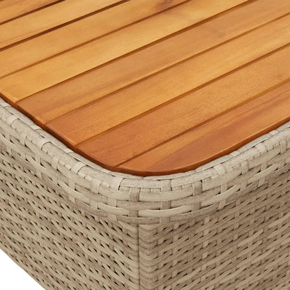 5-Delige Tuinset Met Kussens Poly Rattan