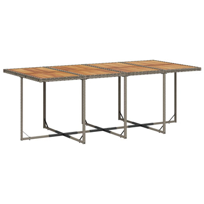 15-Delige Tuinset Met Kussens Poly Rattan