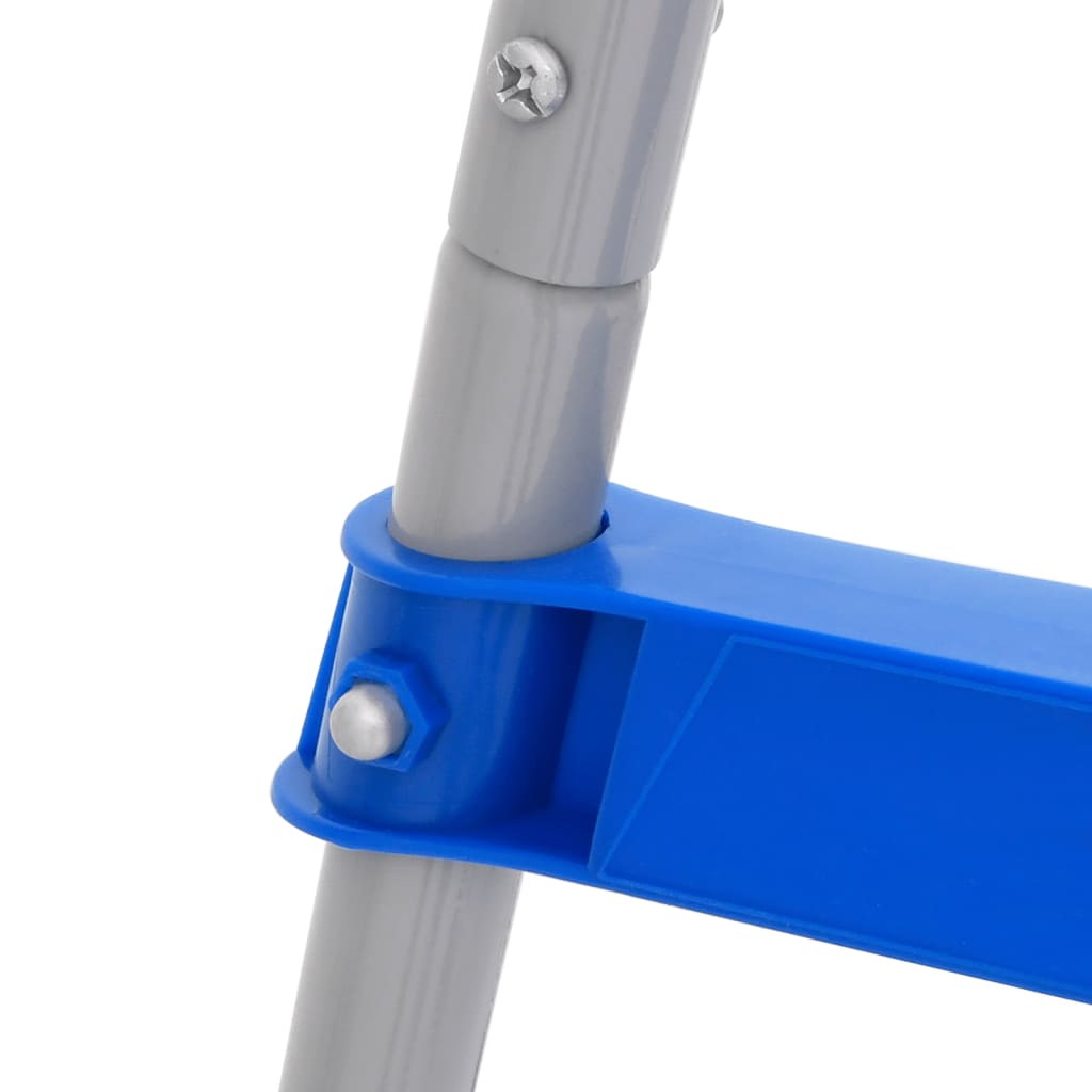 Zwembadladder Voor Bovengronds Zwembad 84 Cm Staal En Kunststof