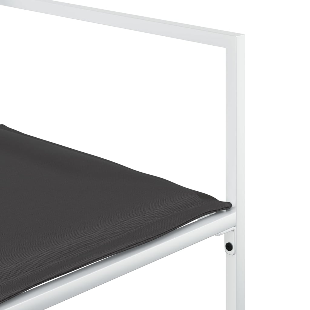 11-Delige Tuinset Met Kussens Textileen Wit