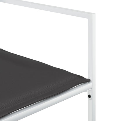 11-Delige Tuinset Met Kussens Textileen Wit