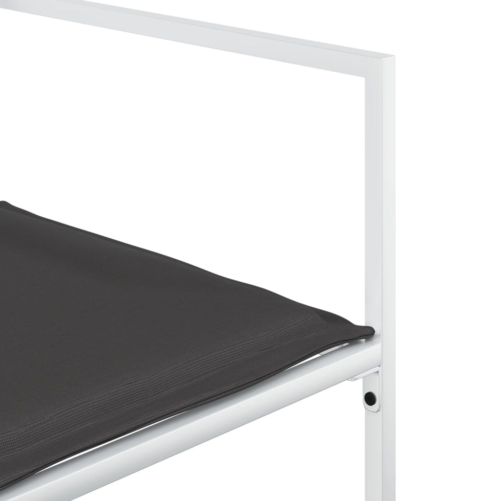 11-Delige Tuinset Met Kussens Textileen Wit