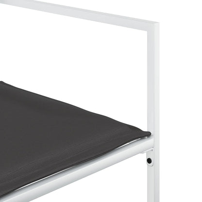 11-Delige Tuinset Met Kussens Textileen Wit