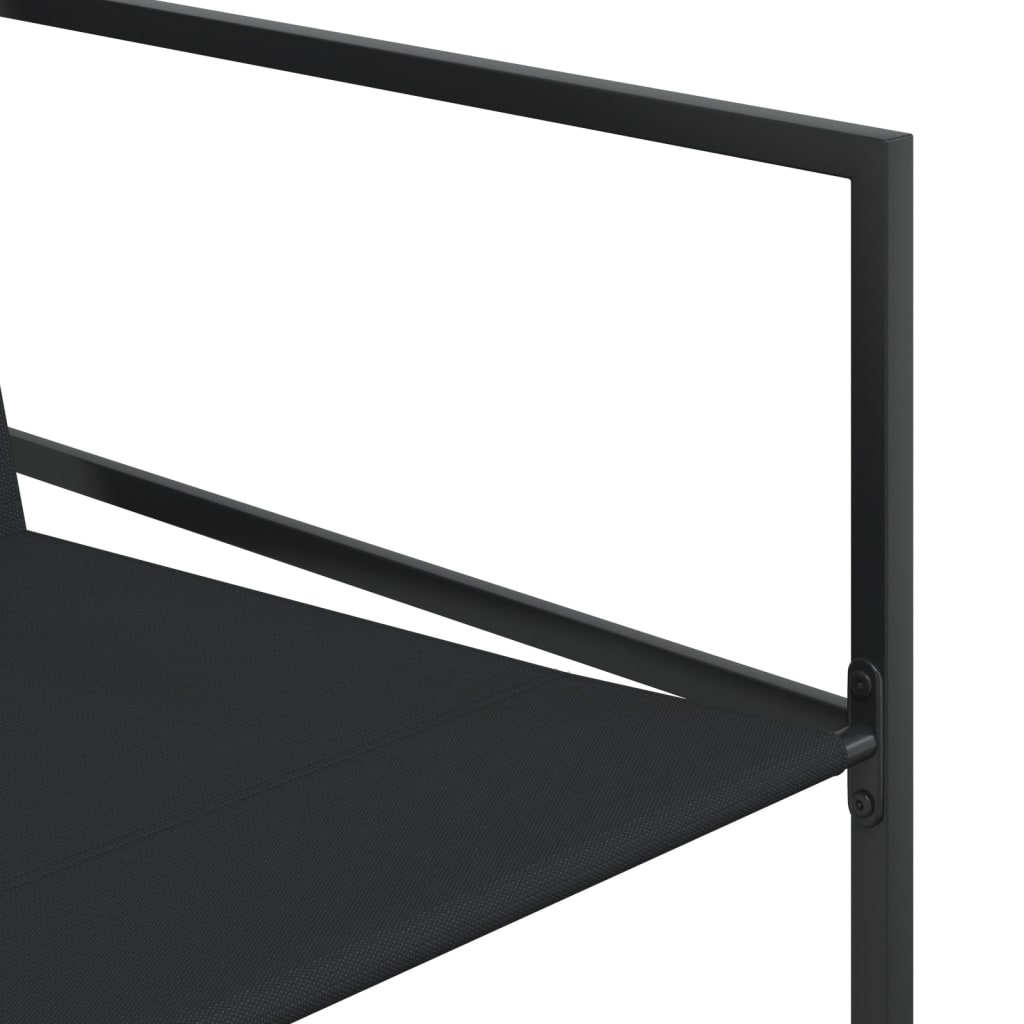 11-Delige Tuinset Textileen Zwart