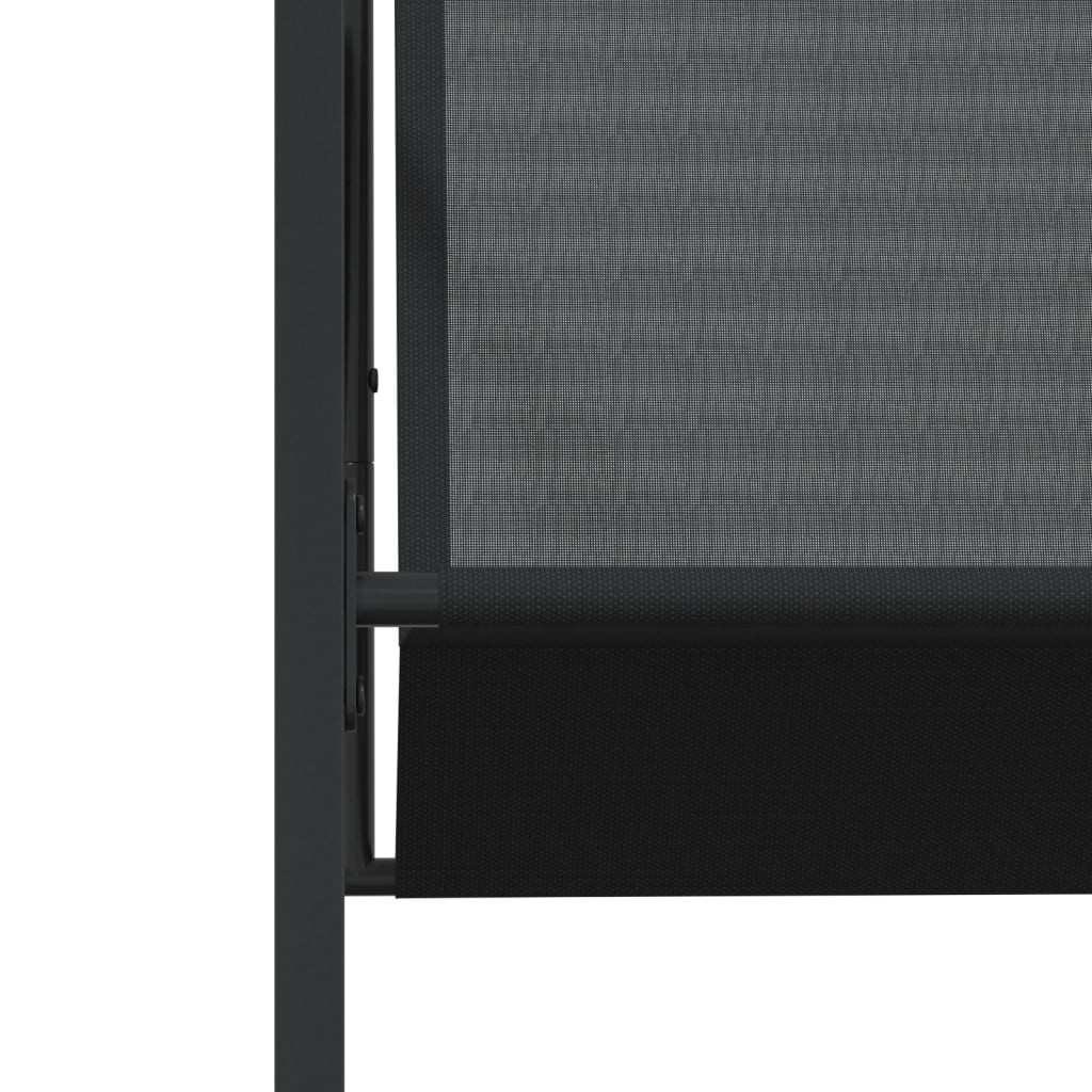 11-Delige Tuinset Textileen Zwart