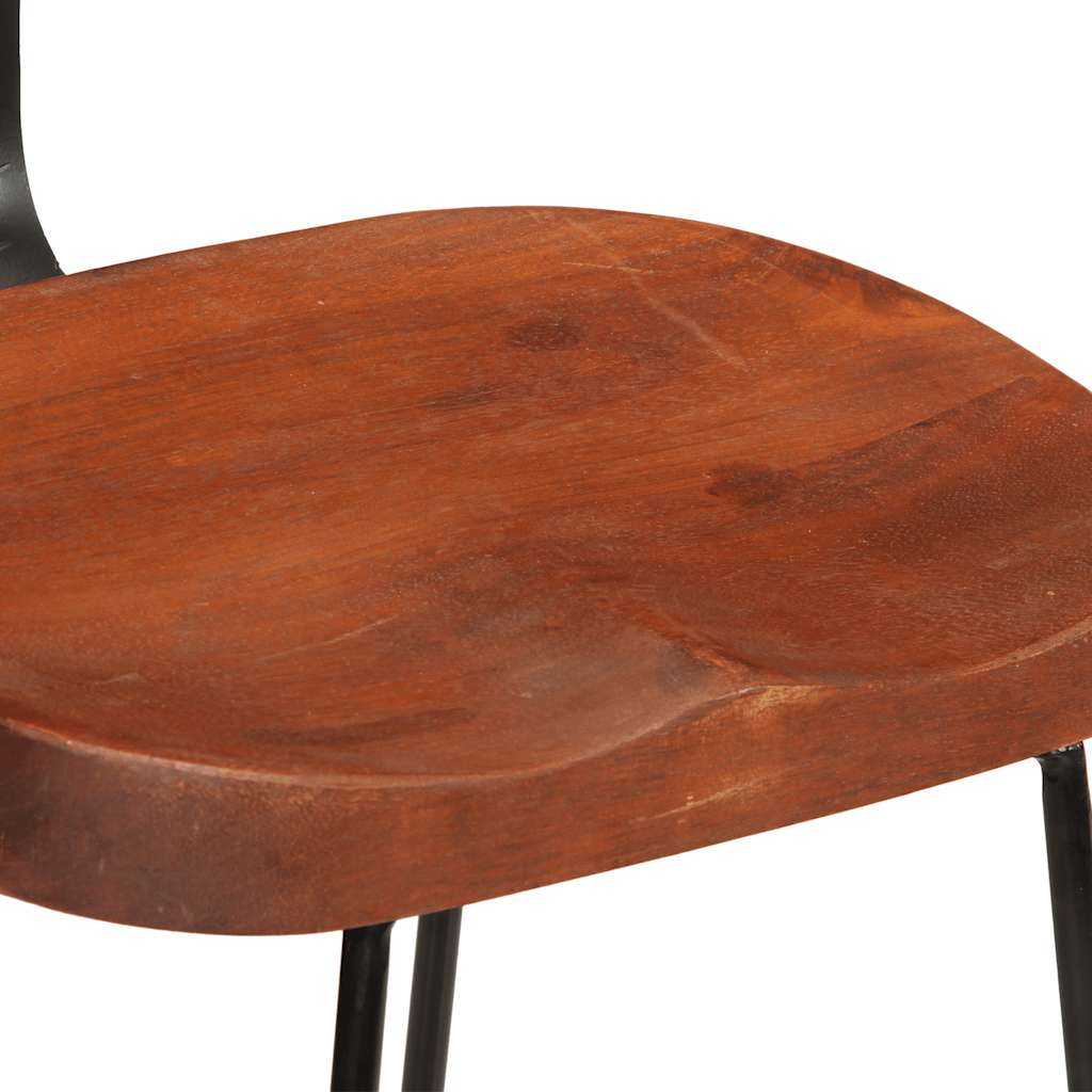 Barkrukken Donkerbruin En Zwart